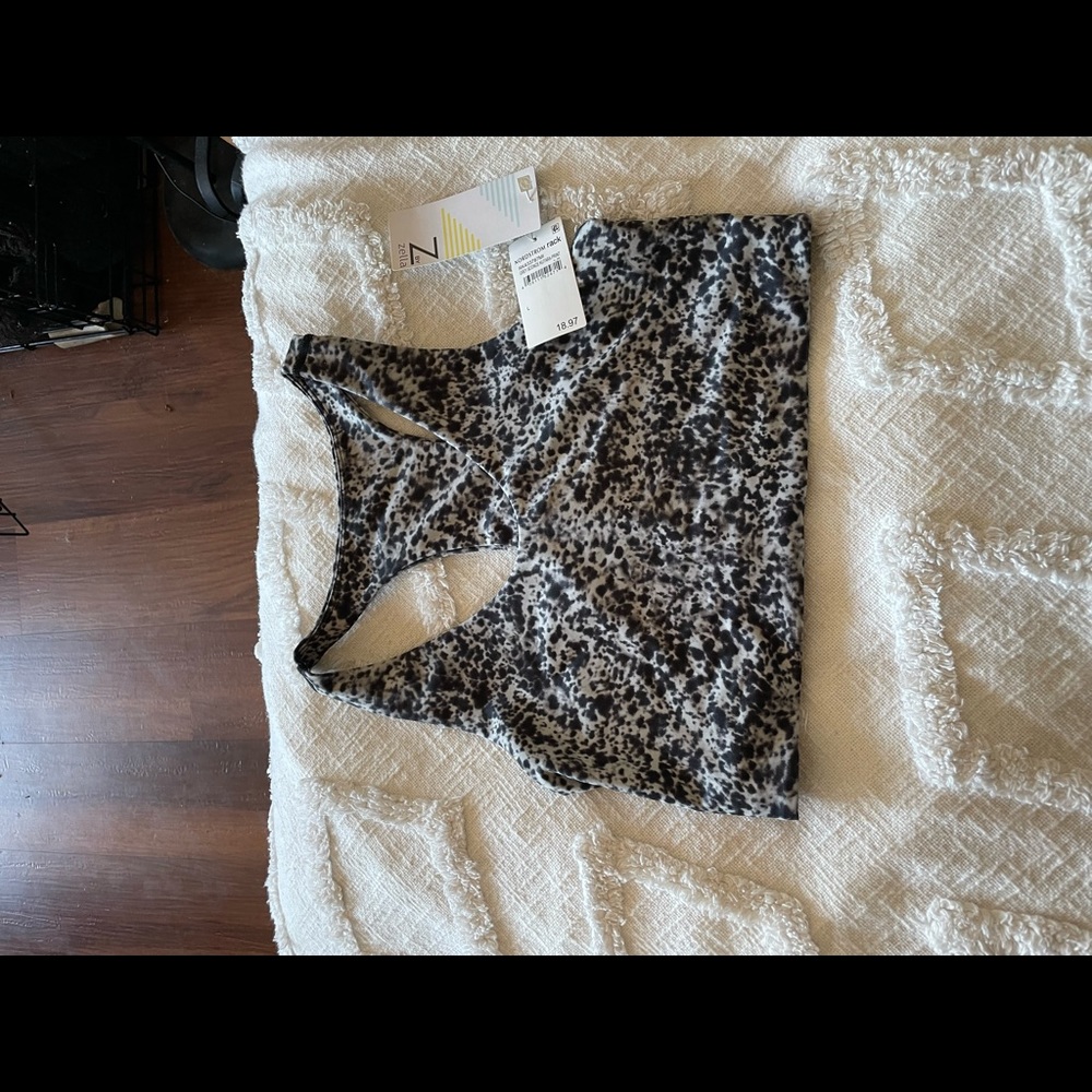 Z by Zella animal print leggings and top 2 pc set - Picture 1 of 3